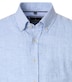 Leinenhemd Kurzarm uni Casual Fit