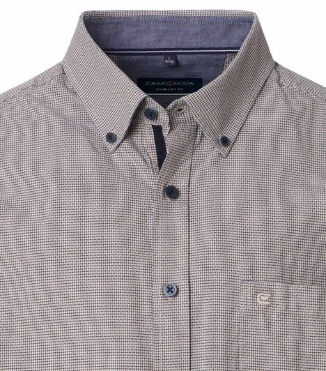 Freizeithemd uni Comfort Fit
