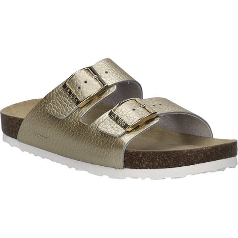 Damen Sandale Hermine 01, gold