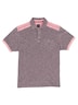 Herren Poloshirt , Rosa