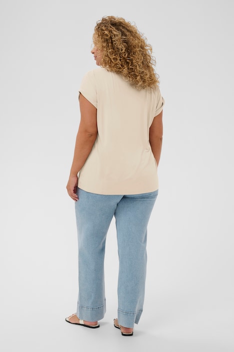 Langarm-Bluse Regular fit