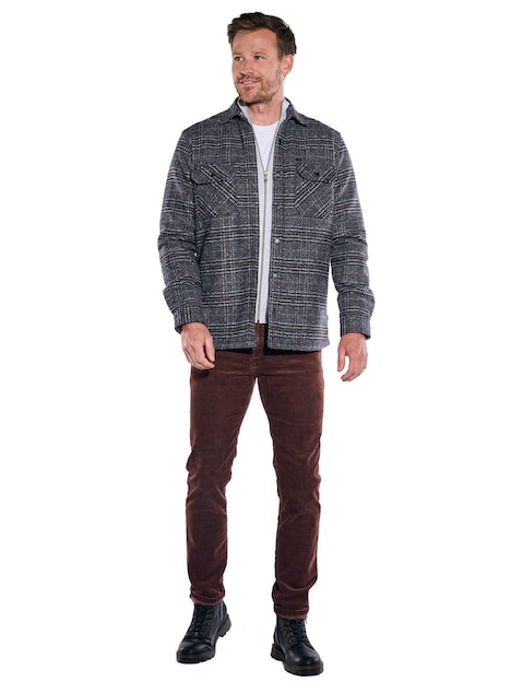 Herren Karohemd , Saphirblau