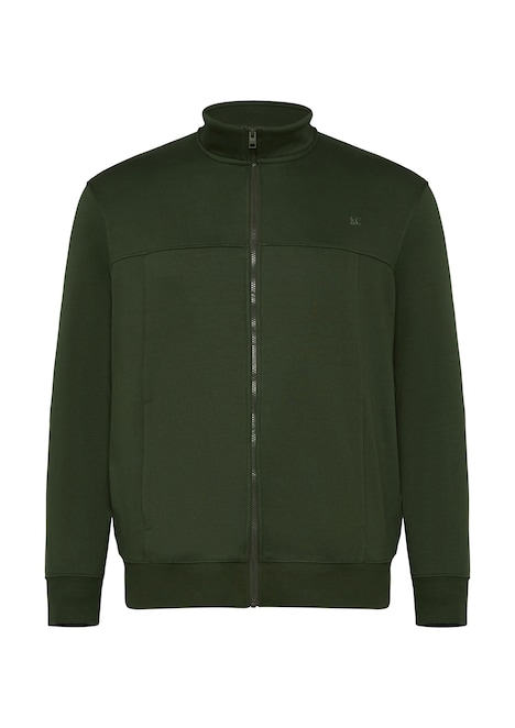 Sweatjacke mit Stehkragen