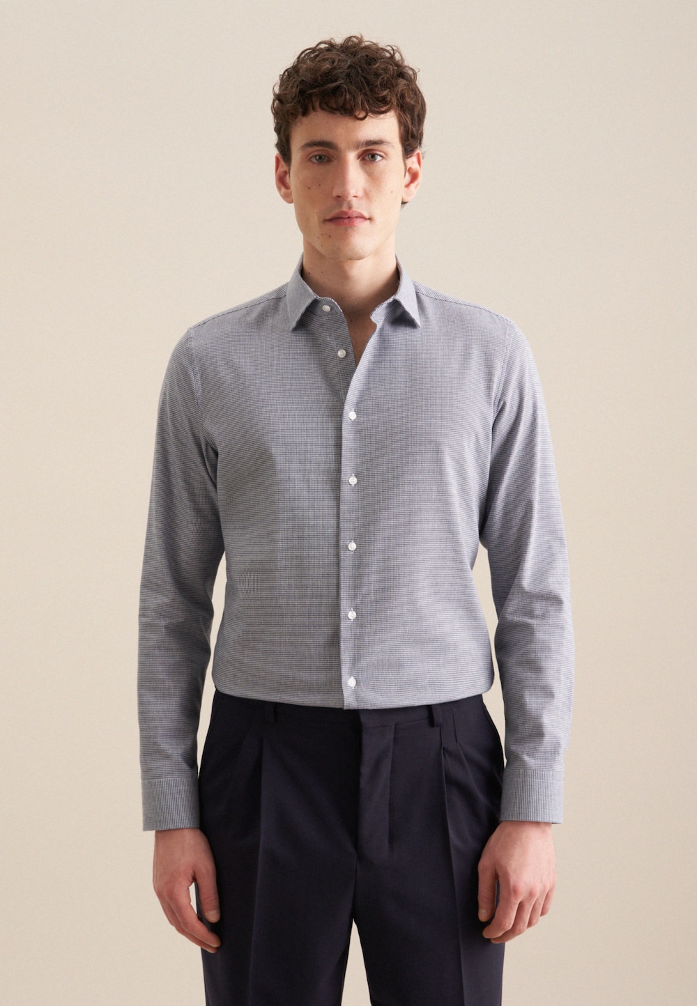 Herren Flanellhemd - Pepita