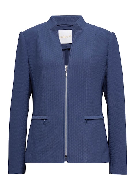 GOLDNER Blazer Comfortabele blazer van jersey met structuur