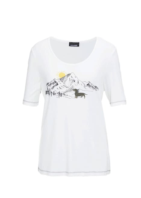 Trageangenehmes Shirt mit Frontprint