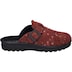 Damen Hausschuh Metz 390, carmin-multi