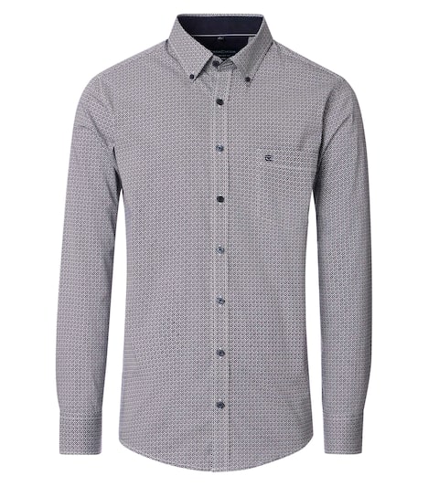 Freizeithemd Print Comfort Fit