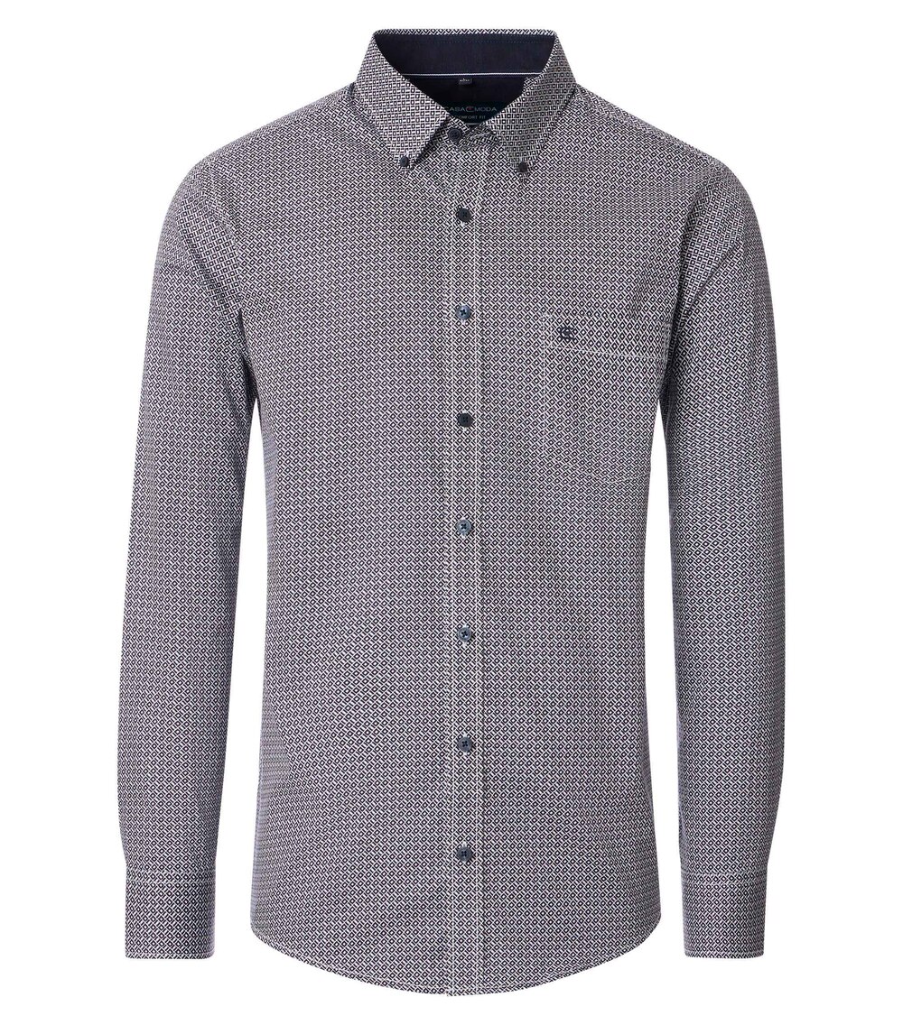 Freizeithemd Print Comfort Fit