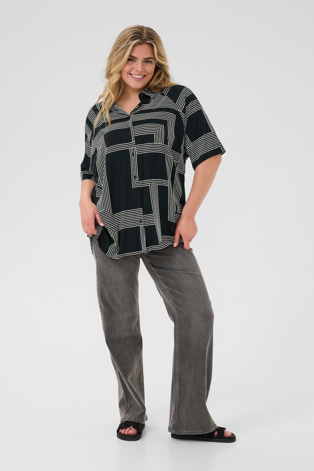 Langarm - Hemd Loose fit