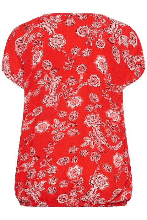 Kurzarm-Bluse Loose fit