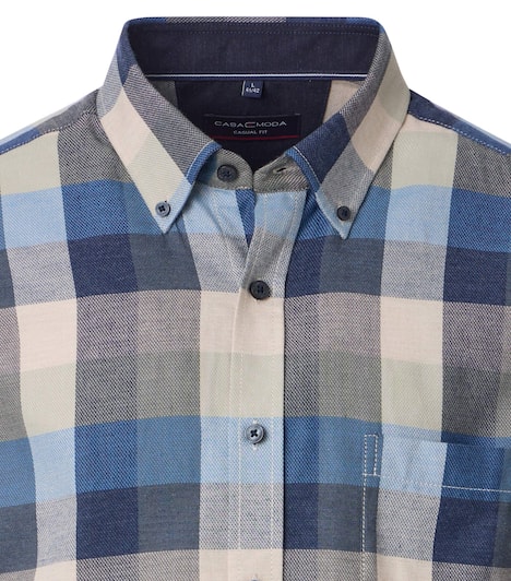 Freizeithemd kariert Casual Fit