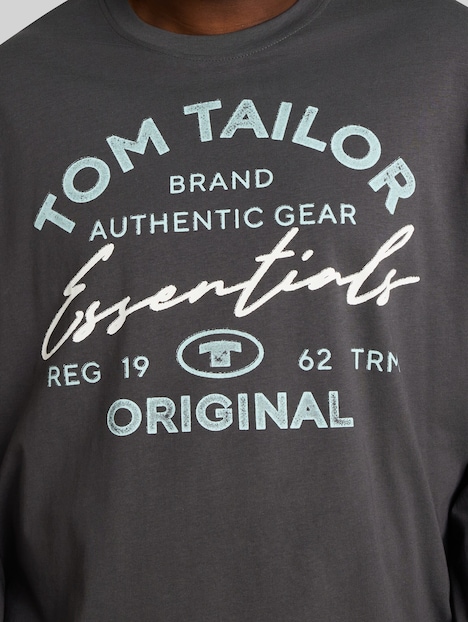 Langarmshirt mit Logo-Print
