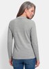 Ringelshirt mit Stehkragen