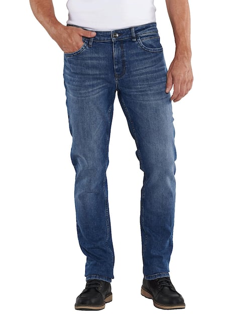 engbers Herren Super-Stretch-Jeans slim fit , Brilliantblau