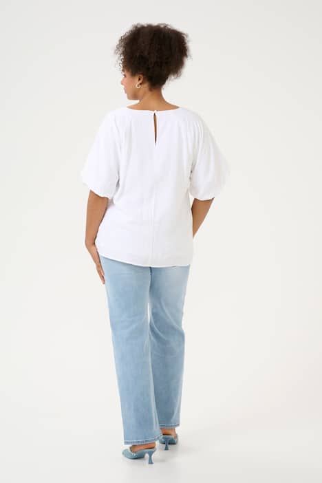 Kurzarm-Bluse Regular fit