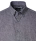 Leinenhemd kurzarm uni Casual Fit