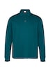 Strukturiertes Langarm-Poloshirt im Relaxed Fit