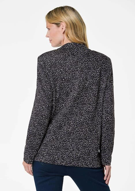 GOLDNER Blazer Blazer met veelkleurige all-over print