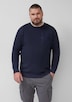 Baumwoll-Pullover mit aufgesetzter Brusttasche