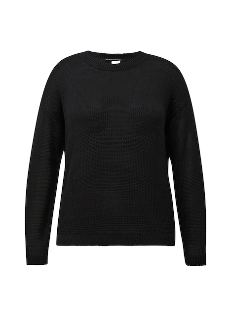Pullover mit überschnittener Schulter