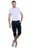 Herren Capri-Hose slim fit , Saphirblau