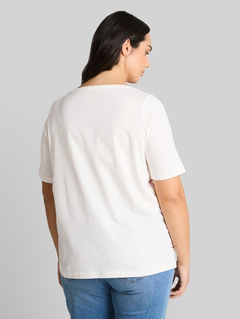 T-Shirt mit Streifenmuster