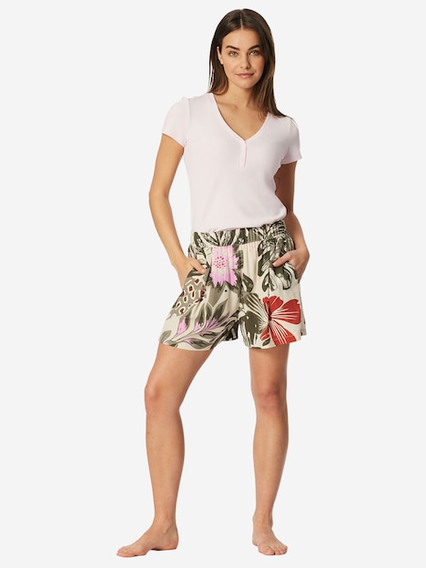 Schiesser Damen Pyjamahose Mix Relax multicolor3