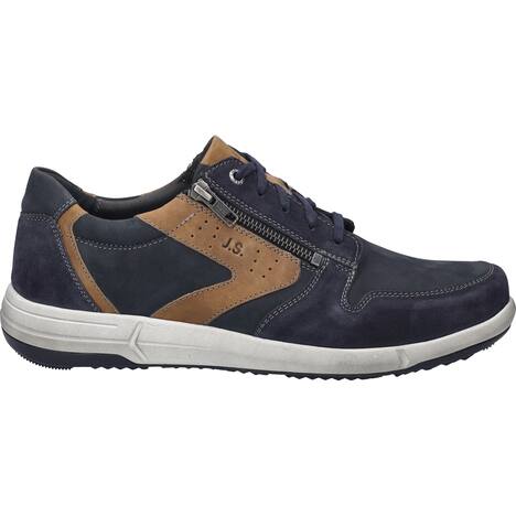 Herren Halbschuh Enrico 20, indigo-kombi