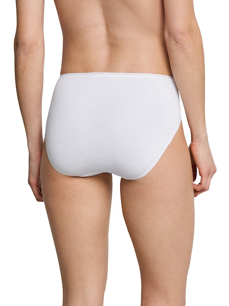 SCHIESSER Damen 3PACK Slip - weiss