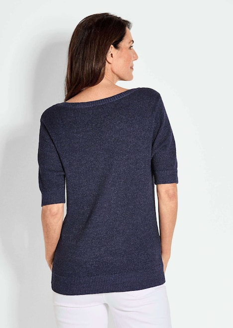 GOLDNER Trui Pullover met verkoelend lintjesgaren