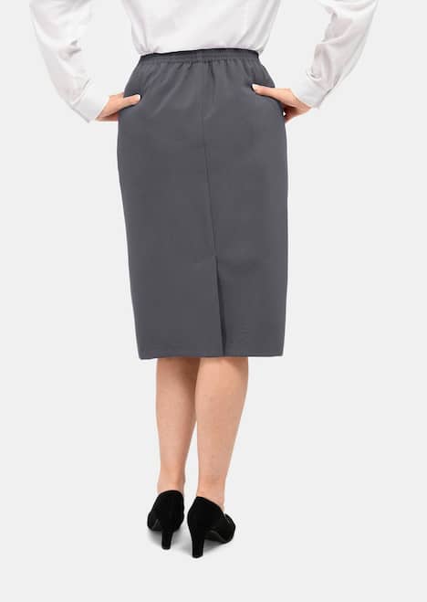 GOLDNER Rok Kreukvrije rok met elastische tailleband