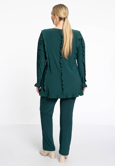 Tuniek flare pasvorm