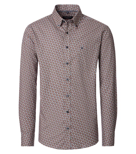 Freizeithemd Print Comfort Fit