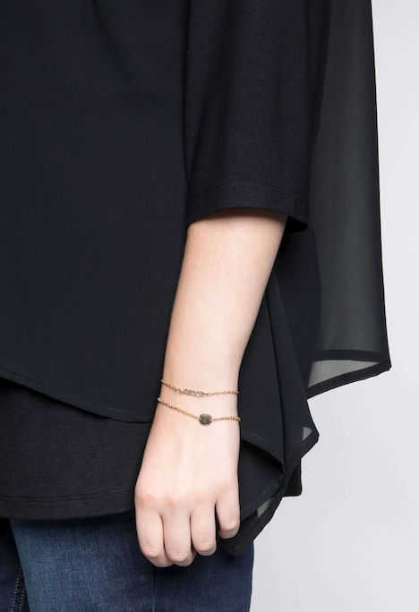 Blusenshirt 3/4-Arm Uni