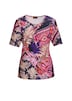 Stretchbequemes Shirt mit extravagantem Druck