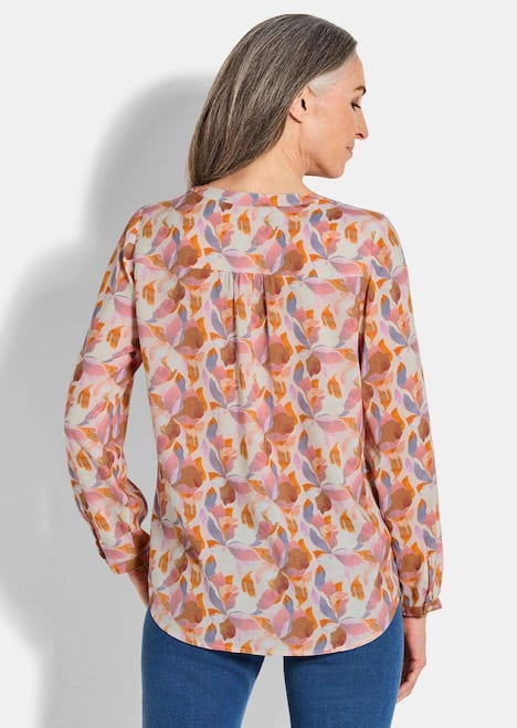 GOLDNER Blouse met print Gedessineerde blouse met unieke print