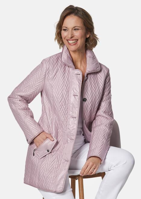 Lang jack met bijzondere stiksels