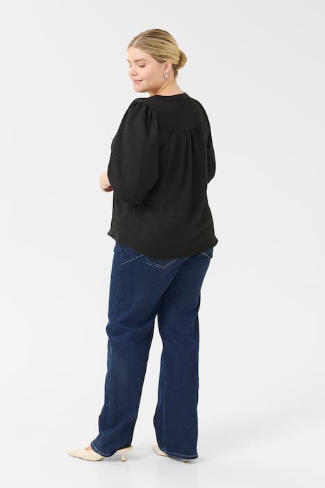 Blouse met lange mouwen Regular fit