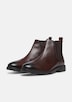 Chelsea Boots aus Leder mit elastischem Einsatz