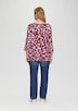 Shirt mit All-over-Print aus Viskosestretch