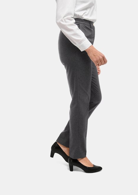 GOLDNER Broek LOUISA COMFORT+ Comfortabele broek LOUISA COMFORT+ met gestreken vouw