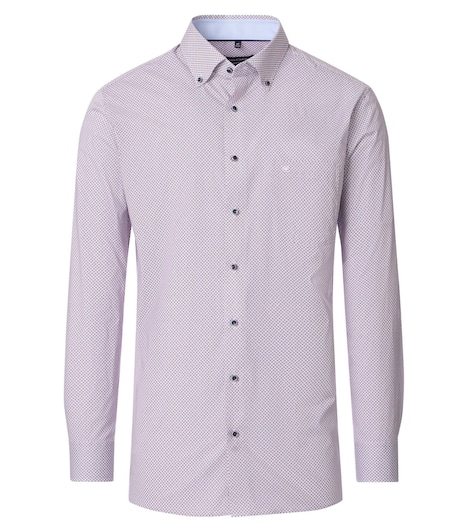 Businesshemd Print Modern Fit