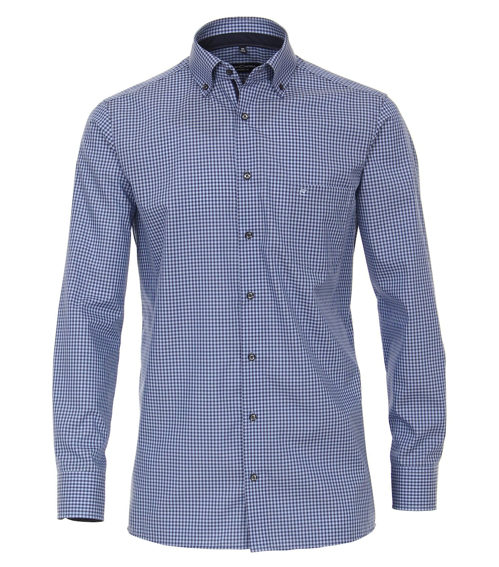 Businesshemd kariert Comfort Fit
