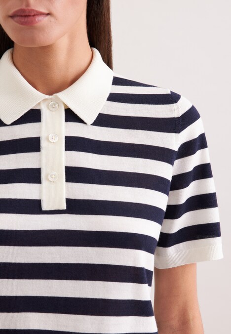 Damen Polo - Gestreift