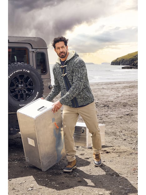 Outdoor Strickjacke EIRBORG