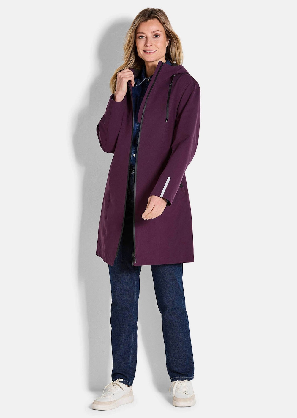 Wasserdichte Funktionsjacke mit Reflektoren