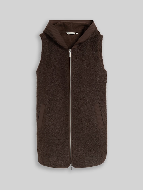 Longstyle Teddy Weste