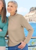 Langarm Ottoman-Design, Turtleneck