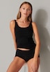 Schiesser Damen 2er-Pack Trägertop - black - 44